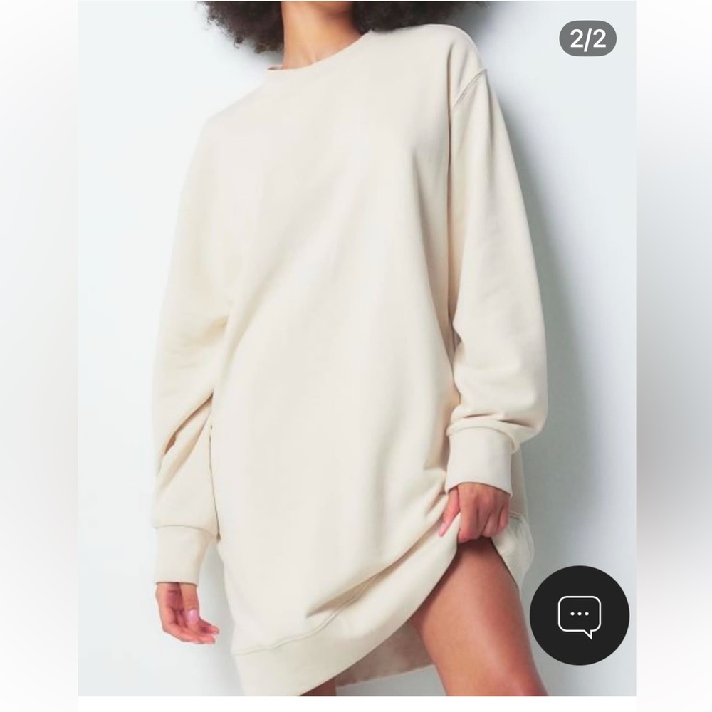 NWT sweatshirt dress small